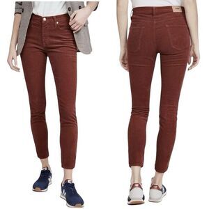 NEW Anthropologie Edwin The Pixie Spice Corduroy Jeans Size 30 Mid‎ Rise Skinny